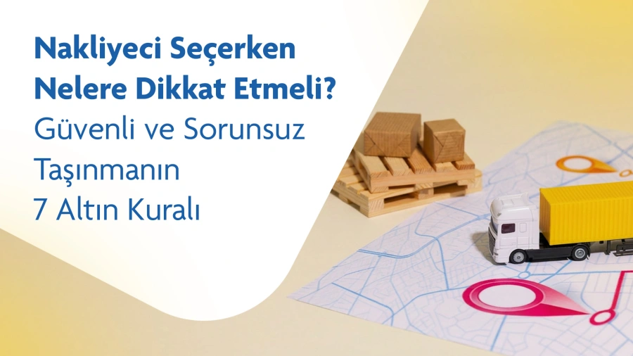 Nakliyeci Seçerken Nelere Dikkat Etmeli? Güvenli ve Sorunsuz Taşınmanın 7 Altın Kuralı